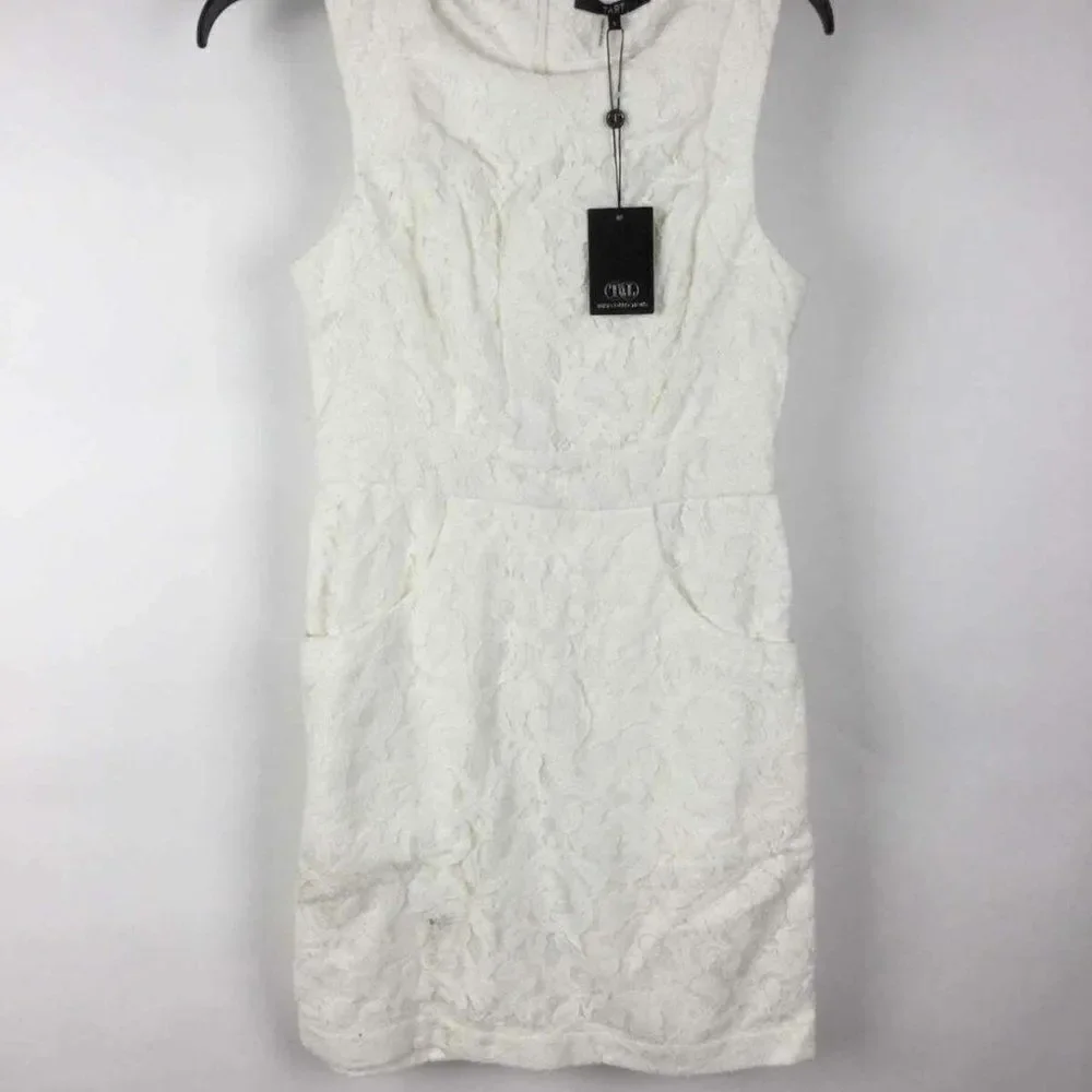 Tart Collections‎ White Casual lace Dress Sz S